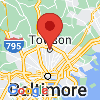 Map of Towson MD US